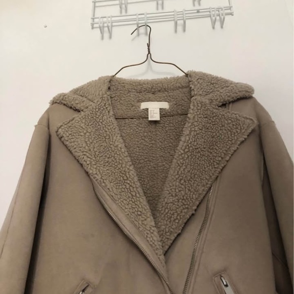 Beige H&M jacket, about XS, perfect condition - Picture 5 of 9